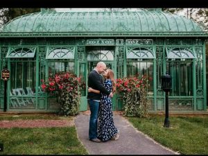Victorian Metal Glass Greenhouse Conservatory
